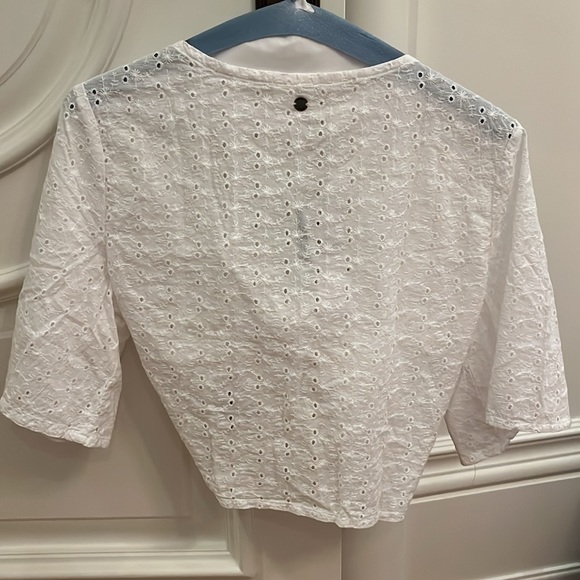 Roxy | Front-Tie Coverup Shirt - Picture 2 of 3